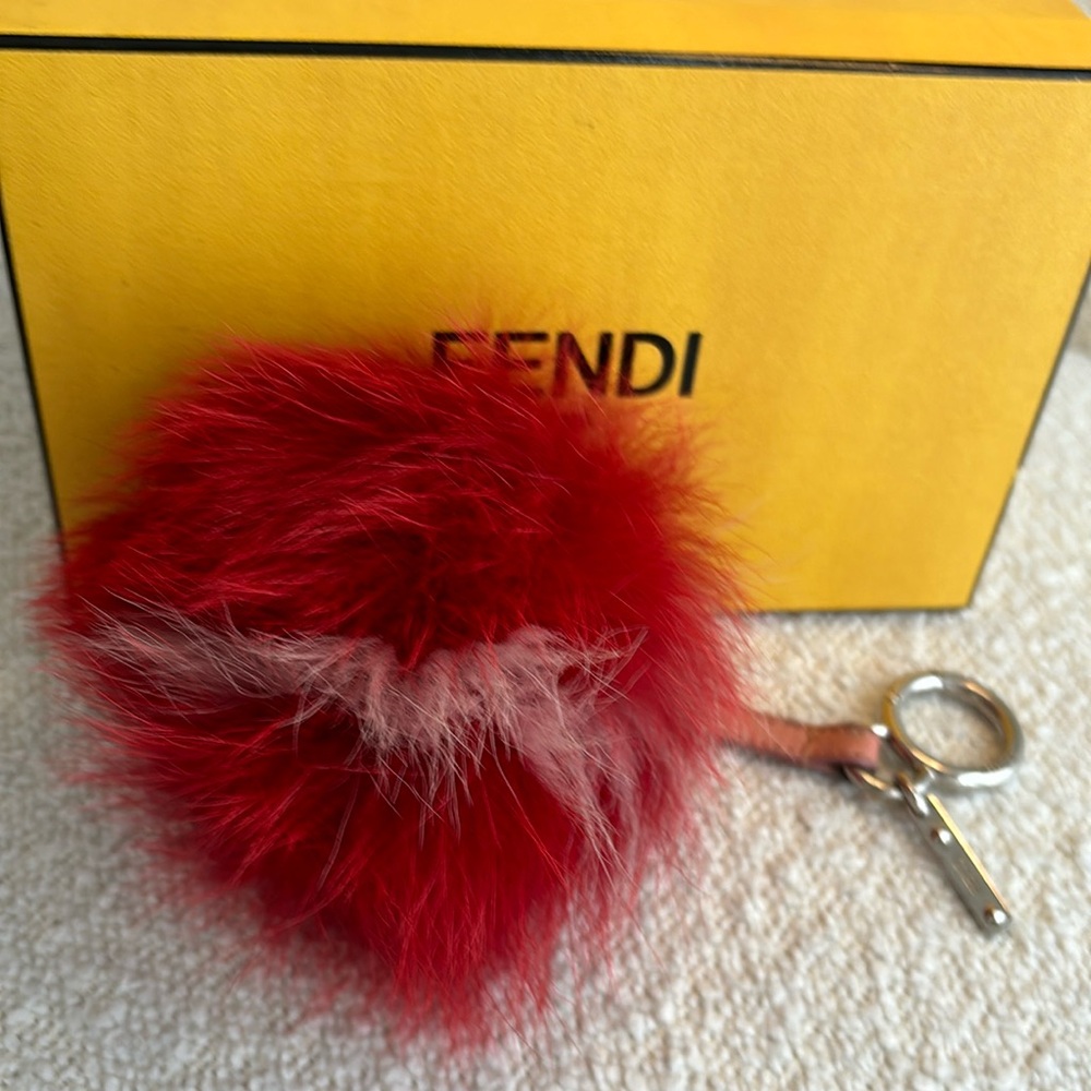 Fendi bag charm